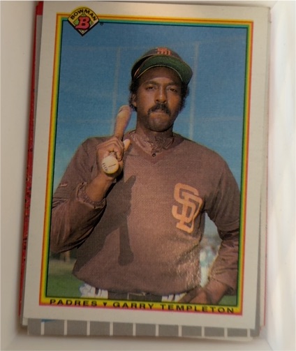 1990 Bowman #215 Garry Templeton — front
