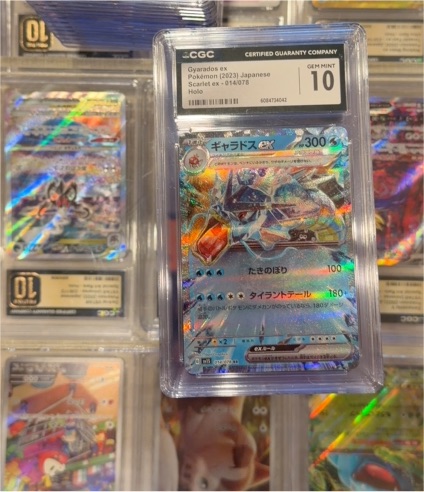 2023 Pokemon Scarlet & Violet #014 Gyarados ex — front