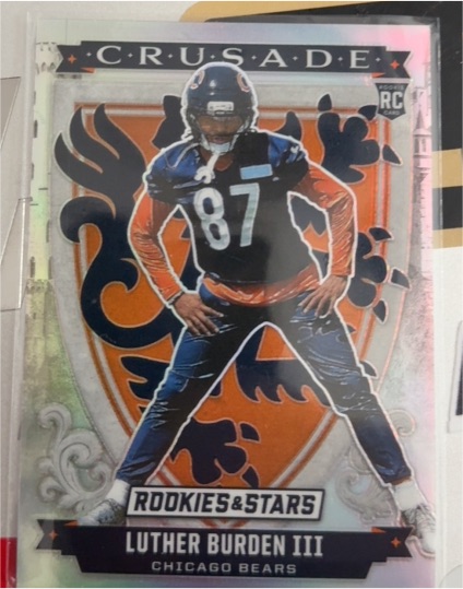 2025 Panini Rookies & Stars #23 Luther Burden III Crusade Silver — front