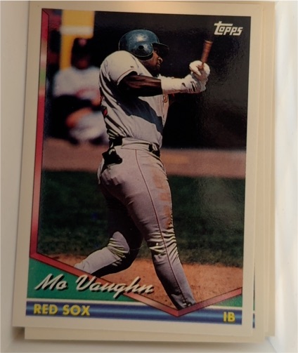 1994 Topps #690 Mo Vaughn — front