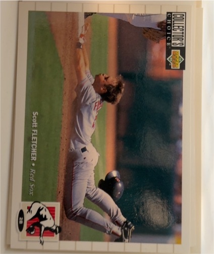 1994 Upper Deck Collector's Choice #103 Scott Fletcher — front