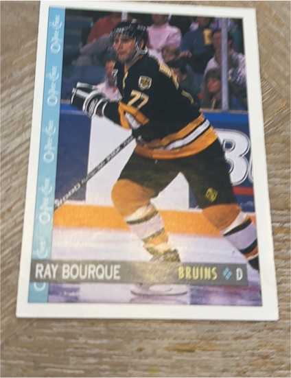 1992-93 O-Pee-Chee #126 Ray Bourque — front