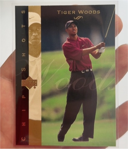 2003 Upper Deck Chip Shots #91 Tiger Woods — front