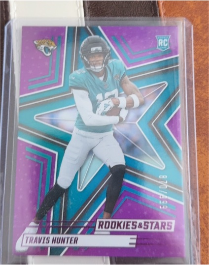 2023 Panini Donruss Optic Pink Prizm #K28,183 Travis Hunter — front