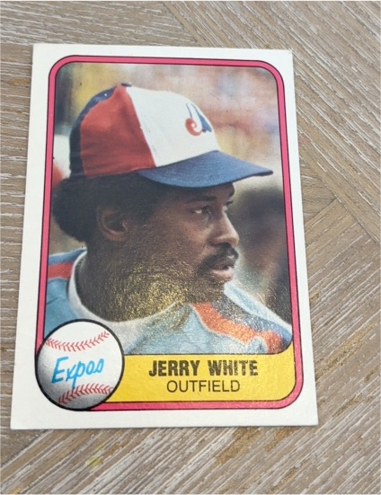 1981 Fleer #161 Jerry White — front