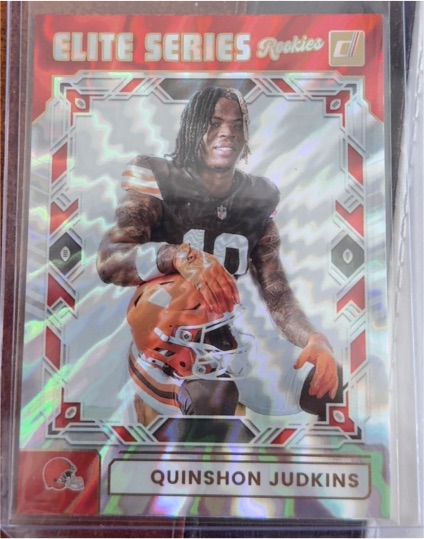 2025 Panini Donruss #ESR-QJS Quinshon Judkins Elite Series Rookies — front