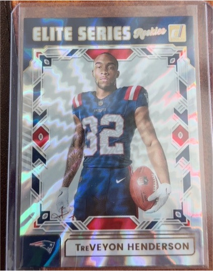 2025 Donruss Elite Series Rookies #ESR-THN TreVeyon Henderson — front