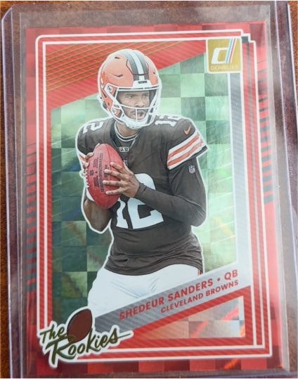 2025 Panini Donruss #5 Shedeur Sanders The Rookies — front
