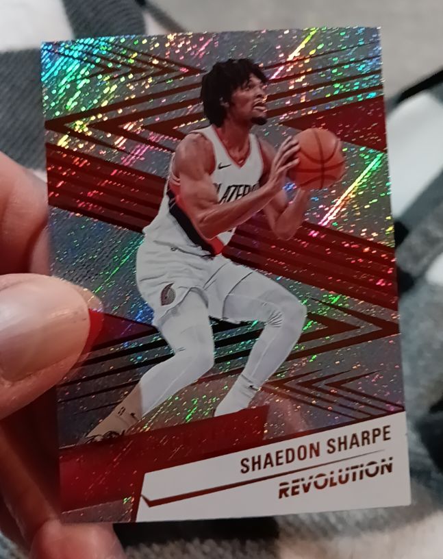 2024-25 Panini Revolution #17 Shaedon Sharpe — front