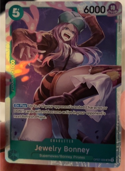 One Piece TCG 2025 OP07-026 Jewelry Bonney — front
