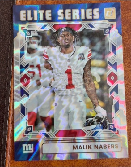 2025 Donruss The Elite Series #TES-MNA Malik Nabers — front