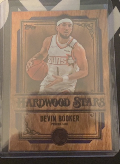 2025-26 Topps Basketball #HS-9 Devin Booker Hardwood Stars — front