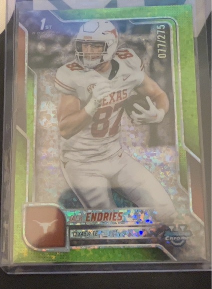 2025 Bowman Chrome University #78 Jack Endries — front