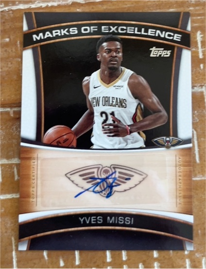 2025-26 Topps Basketball #ME-YM Yves Missi — front