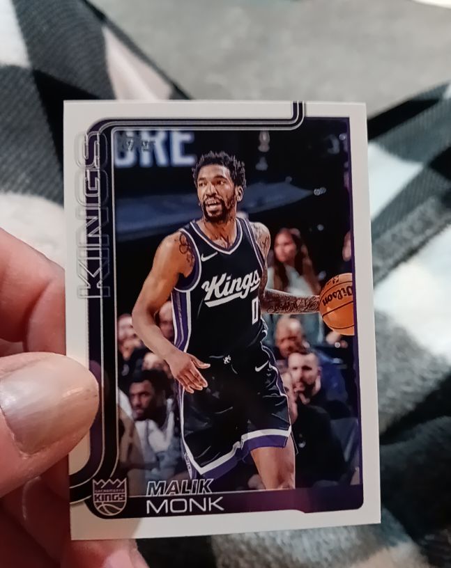 2025-26 Topps #164 Malik Monk Sacramento Kings — front