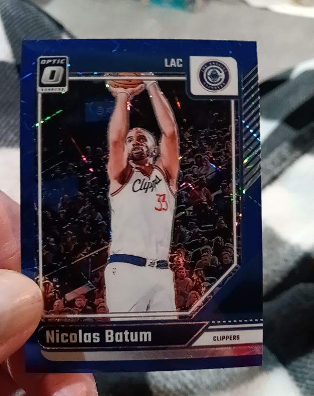 2024-25 Panini Donruss Optic #193 Nicolas Batum — front