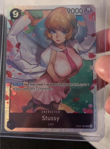 2024 One Piece Card Game OP07-085 Stussy — front