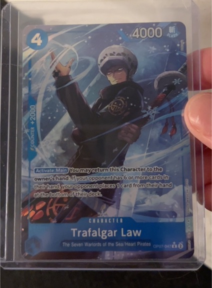 One Piece Card Game OP07-047 Trafalgar Law — front