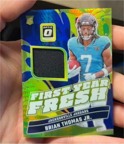 2024 Donruss Optic #FYF-BTJ Brian Thomas Jr. — front