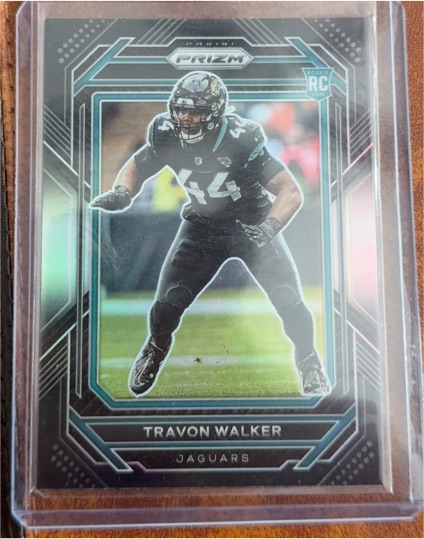 2022 Panini Chronicles Prizm Black #PB-21 Travon Walker — front