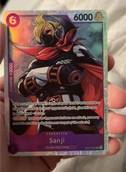 2024 One Piece OP07-064 Sanji — front