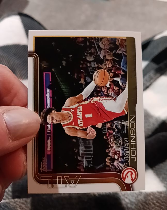 2025-26 Topps #65 Jalen Johnson — front