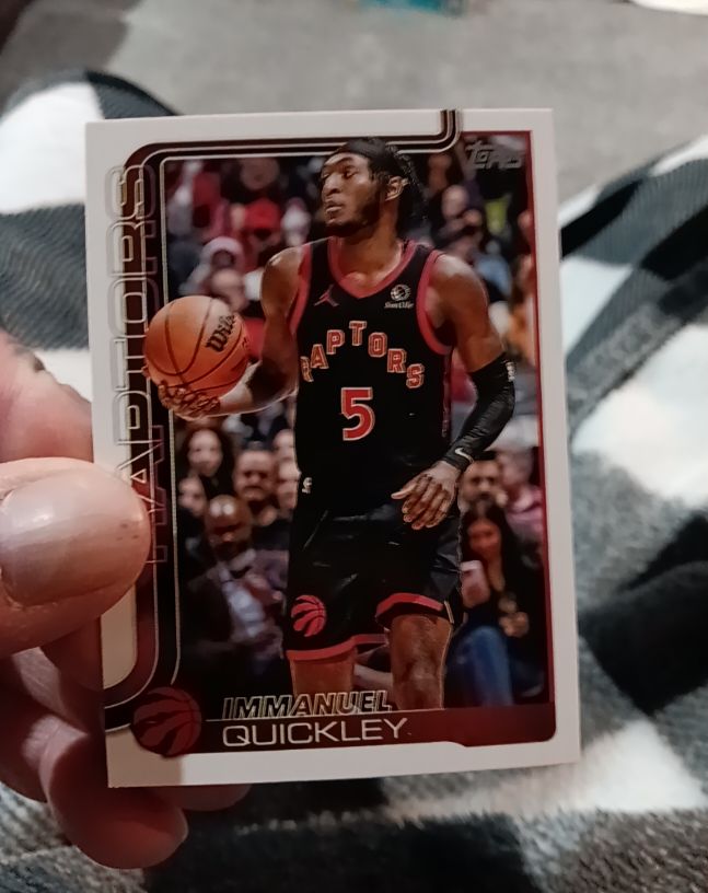 2025-26 Topps #32 Immanuel Quickley — front