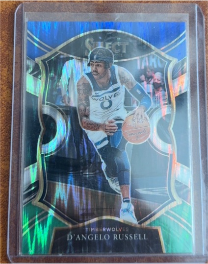 2020-21 Panini Select #18 D'Angelo Russell — front
