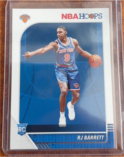 2019-20 Panini NBA Hoops #201 RJ Barrett — front
