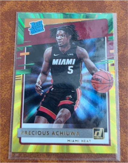 2020-21 Donruss #235 Precious Achiuwa Rated Rookie — front