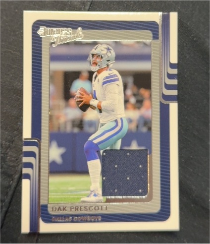 2025 Panini Donruss Threads #DTH-DPT Dak Prescott — front
