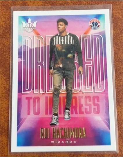2019-20 Panini Court Kings #4 Rui Hachimura Dressed to Impress — front