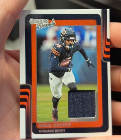 2025 Panini Donruss Threads #DTH-ROE Rome Odunze — front