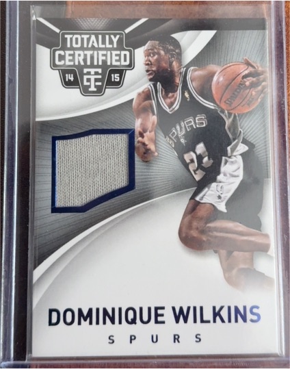 2014-15 Panini Totally Certified #14 Dominique Wilkins — front