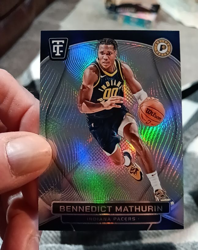 2024-25 Panini Totally Certified #61 Bennedict Mathurin — front