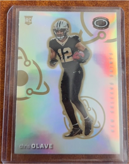 2022 Panini Chronicles Dynagon Silver Prizm #D-7 Chris Olave — front