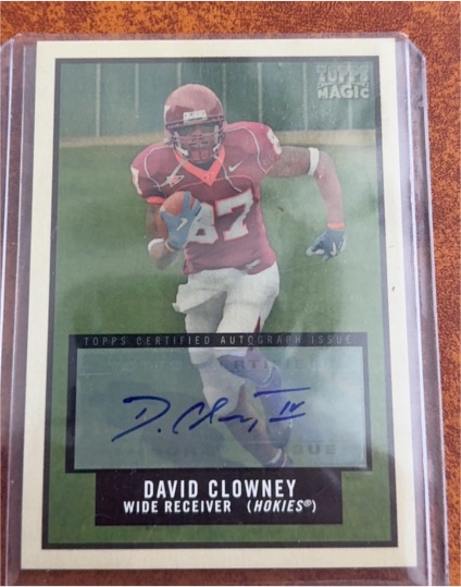 2009 Topps Magic #56 David Clowney — front