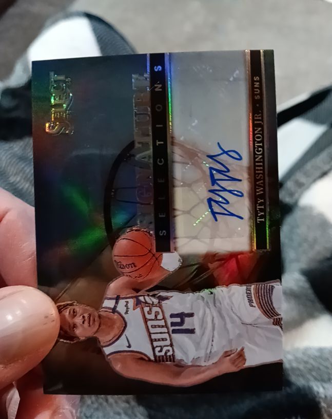 2024-25 Panini Select Signature Selections #SS-TYW TyTy Washington Jr. — front