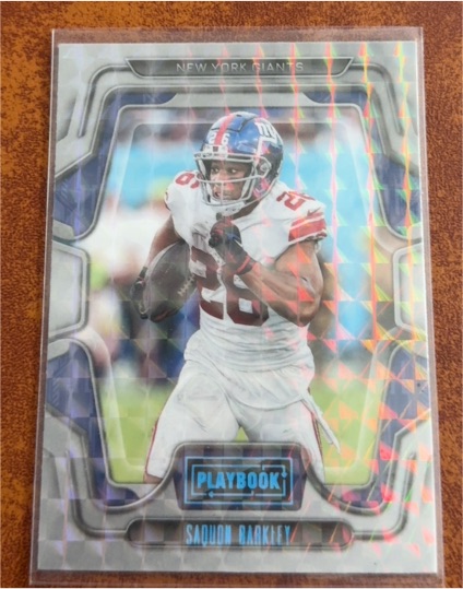 2022 Panini Playbook #93 Saquon Barkley — front