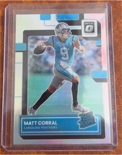 2022 Donruss Optic #204 Matt Corral Rated Rookie — front