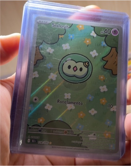 2025 Pokémon SV Black Bolt Illustration Rare #118 Solosis — front