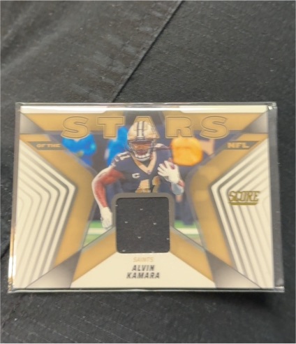2025 Panini Score Stars of the NFL #SNJ-AKA Alvin Kamara — front