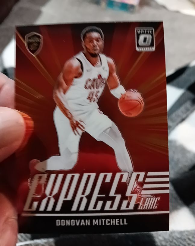 2024-25 Panini Donruss Optic #12 Donovan Mitchell Express Lane — front