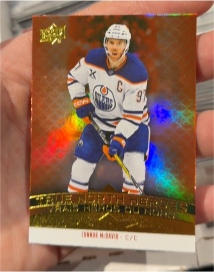 2025-26 Upper Deck Tim Hortons True North Heroes #TNH-8 Connor McDavid — front