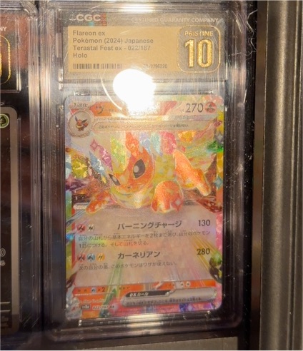 2024 Pokémon #022 Flareon ex — front