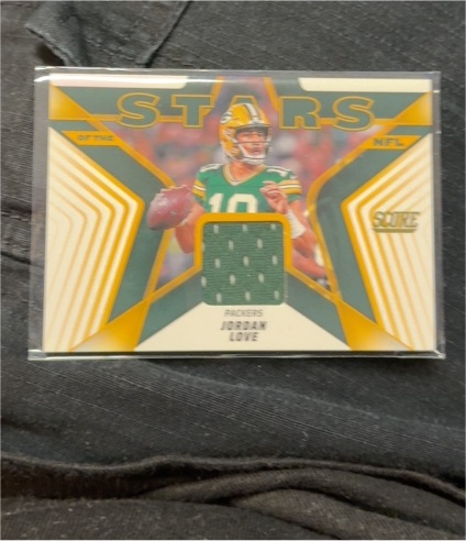 2025 Panini Score Stars of the NFL #SNJ-JLE Jordan Love — front