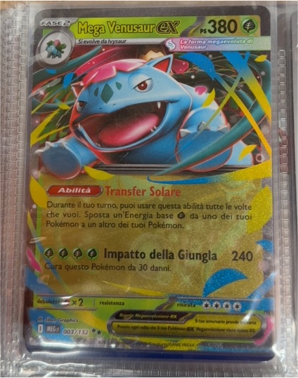 Mega Venusaur ex 003/132 — front