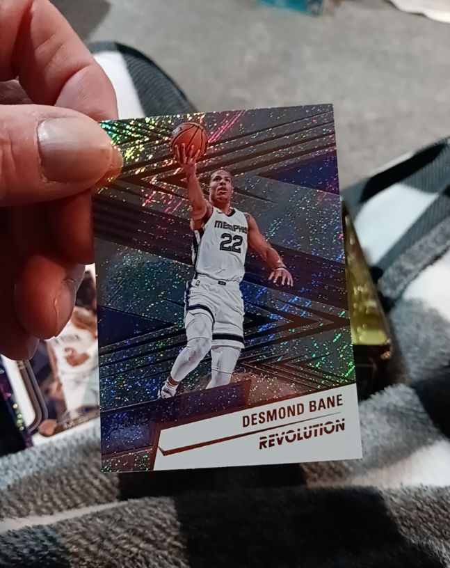 2024-25 Panini Revolution Red Swirl #54 Desmond Bane — front