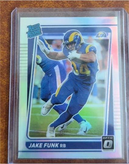 2021 Donruss Optic #295 Jake Funk — front
