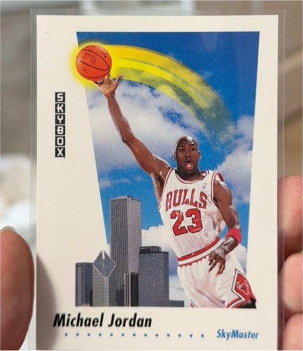 1991-92 Skybox #583 Michael Jordan — front